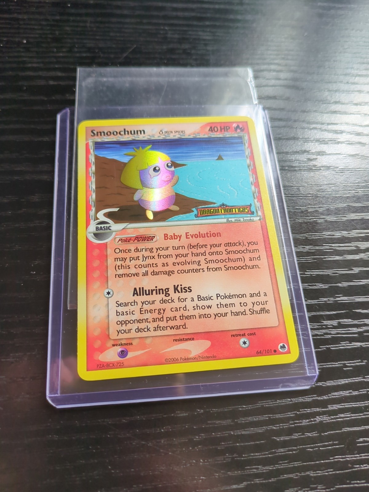 Smoochum (Delta Species) 64/101 Dragon Frontiers Reverse Holo
