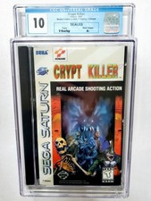 CGC 10 A+ GEM MINT - CRYPT KILLER - SEGA SATURN 1997 PSA New TOP of POP 1 of 1!