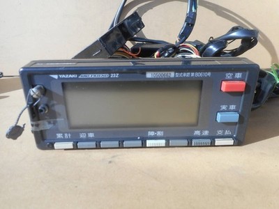 Yazaki LT-23Z Japanese Taxi Meter Full Set Working Tested JDM Taxi