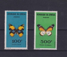 SA12h Senegal 1963 Butterflies mint stamps