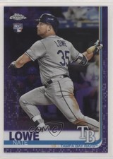 2019 Topps Chrome Update Target Purple Refractor 86/175 Nate Lowe #23 i4v