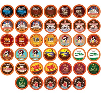 Hot Chocolate Pods Sampler Pack for Keurig 2.0 Brewers, 40 Count