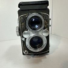 Vintage Yashica-D Copal MXV Camera 80mm f3.5 Twin Lens Untested
