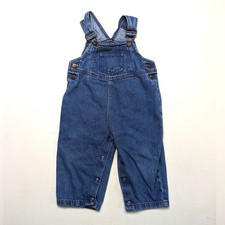 Vintage Small Steps Overalls Unisex Children's Size 18m Denim