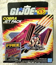 G.I. Joe BOXED NEW Cobra Command Weapon "Cobra Jet Pack" Hasbro 1987