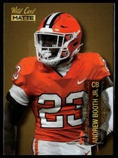 2022 Wild Card Matte #MB-4 Andrew Booth Jr.