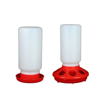 Baby Chick Feeder and Waterer Kit for Poultry Fount Multiple Chicks At Once