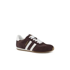Women's JSlides Peggy Sneaker Dark brown leather
