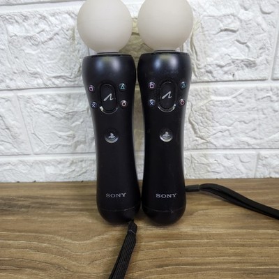 Sony Playstation Motion Controller 2 Pack CECH-ZCM1U PS3 PS4 PSVR VR Set Tested