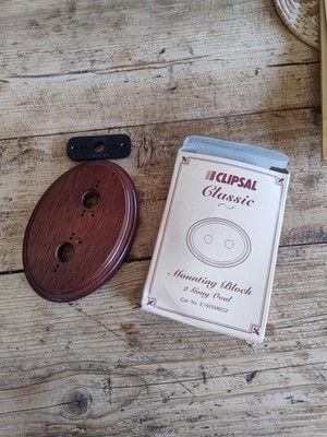 Clipsal Holz 2 Loch Lichtschalter Montageblock Zeder