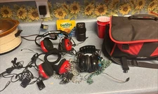 Lot-Racing Electronics 2 , 1 Racing Radio , 1 Kenwood HMC-3 Headsets READ