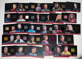 2026 Rittenhouse Star Trek Connections Relic Costume Set Lot (29) NO DUPS VINA