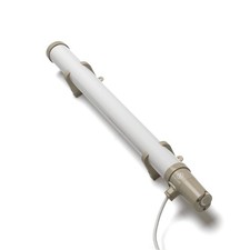 Dimplex ECOT2FT Tubular Heater - Foot Tube with Built In 80W/ 2FT, White/Grey 