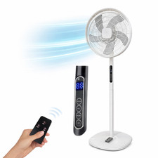 16 Inch Pedestal Fan with Oscillation 5 Blades with Low Noise 40W