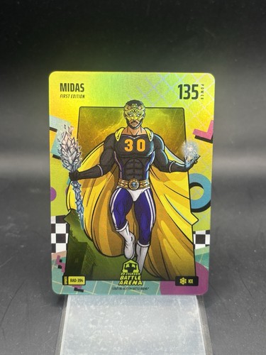 Bo Jackson Battle Arena Midas Stephen Curry Rad Ice Battlefoil 1st Edition SP