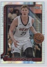 2025-26 Topps Chrome Prism Refractor Kasparas Jakucionis Jakučionis #270 jc3