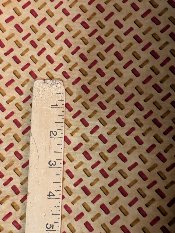 Moda Sandy Gervais Friendly Folk Cotton Quilt Fabric 5 Yds Plus 6 Half Yd Pieces - Image 4 of 4