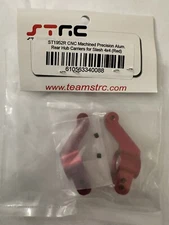 ST1952R CNC Machined Precision Alum.Rear Hub Carriers for Slash 4x4 (Red)