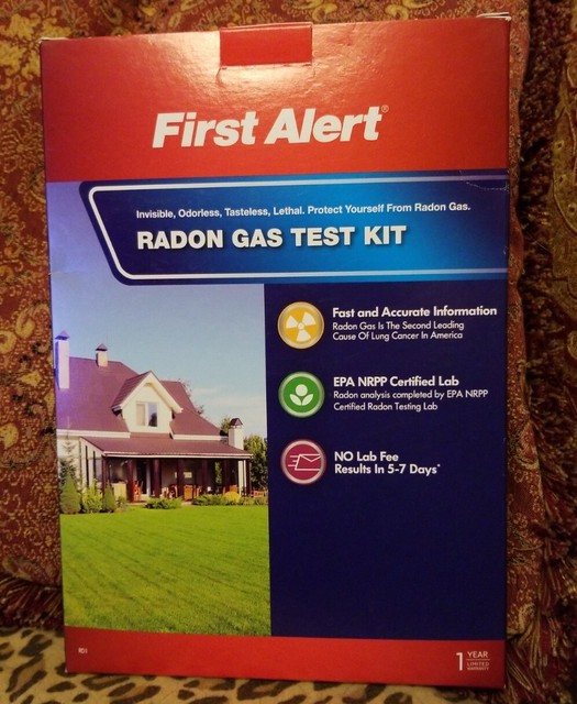 First Alert RD1 Radon Gas Test Kit for Home for sale online eBay