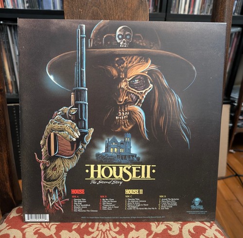 Harry Manfredini – House & House II Soundtrack BIG BEN Color Vinyl LP Waxwork NM - Picture 2 of 3