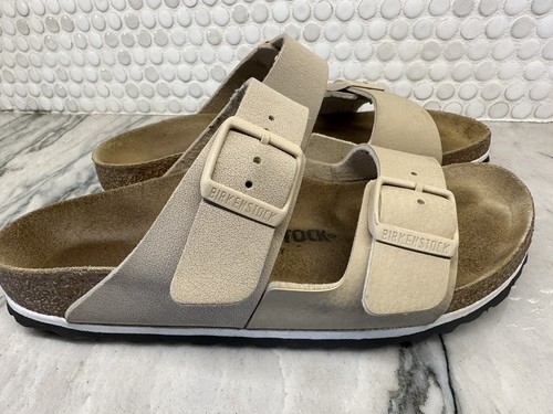 Birkenstock Arizona Split Birko-Flor Ice/Sandcastle Sandal Size EU 36 US  5-5.5 | eBay