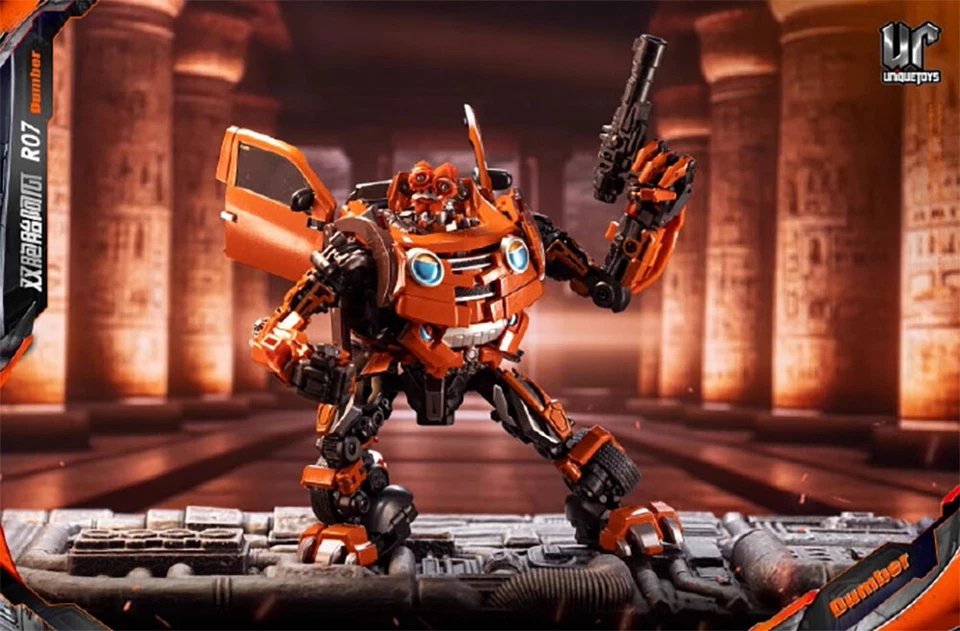 Unique Toys UT-R07 Mudflap Dumber Trax Alloy Tailgate UT Action Figure in stock - Image 4 of 4