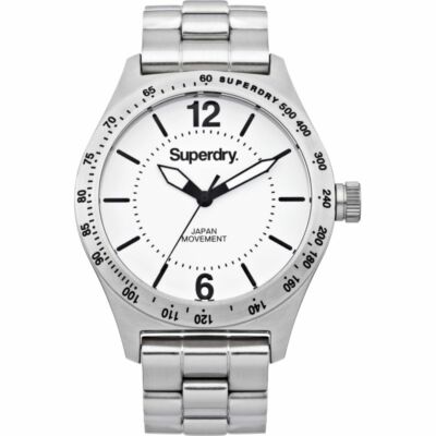 Superdry Battalion Stainless Steel Men's Watch SYG107WM