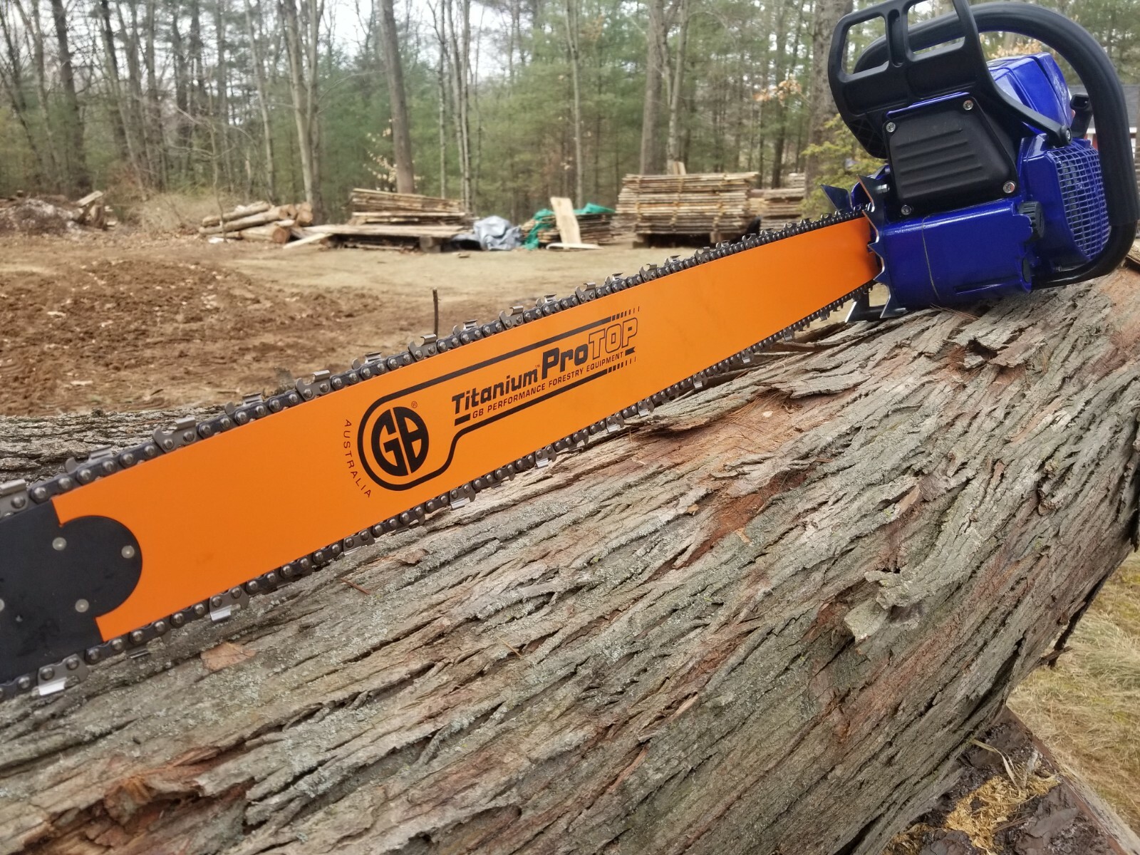 NEW GB TITANIUM SNH 42 INCH 3/8” .063 135DL CHAINSAW BAR FOR Stihl 660