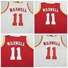 Custom Throwback #11 Vernon Maxwell Baksteball Jersey Men's/ Youth All Stitched