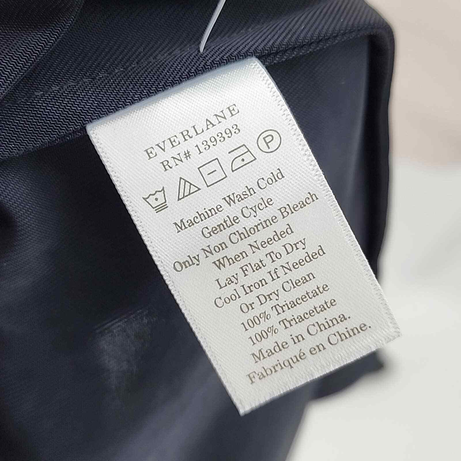 Everlane Button Down Adjustable Strap Black Size … - image 8