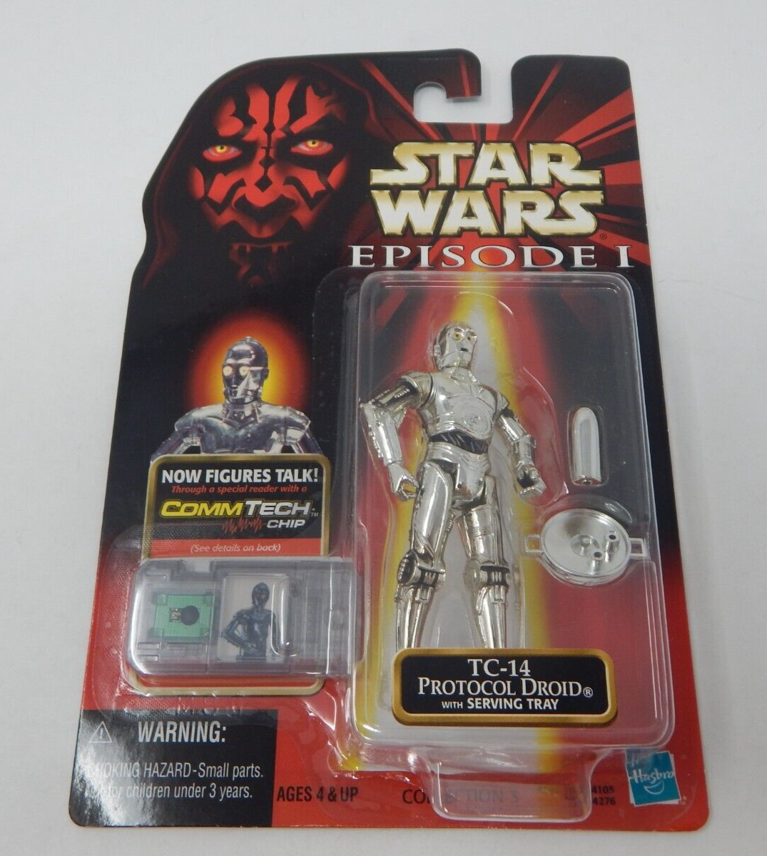 Star Wars TC-14 Protocol Droid With Serving Tray Episode 1 The