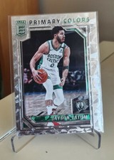 2021-22 Donruss Elite JAYSON TATUM Primary Colors Base