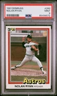 Newly GRADED PSA 9 MINT NOLAN RYAN 1981 DONRUSS BASEBALL #260 Astros Card