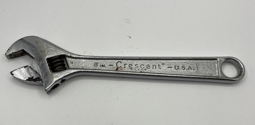 Crescent Crestoloy 8” Adjustable Wrench Made in USA - 第 1/4 張圖片