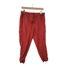 Banana Republic Women's Red Joggers Size Medium