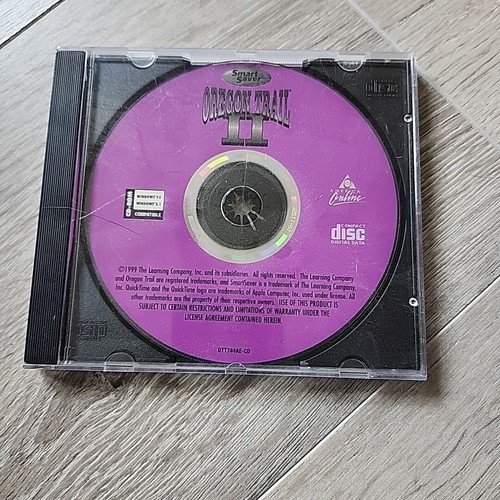 Oregon Trail II 2 (PC Spiel 1996) Original Hülle CD MECC The Learning Company EUC!