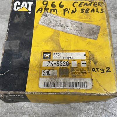 Lot Of 2 OEM Caterpillar CAT 7K-9220 7K9220 Seal, New | eBay