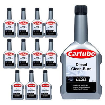 Carlube Diesel Clean-Burn reduziert schwarze Rauchemissionen 300ml x12