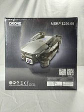 Myshle SMS Drone Avoid Obstacles Foldable Drones with 4K HD Camera New Sealed!
