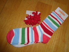 NWT Gymboree Vintage 2011 Burst Of Spring 2 Pair Socks size 8  up  red hair