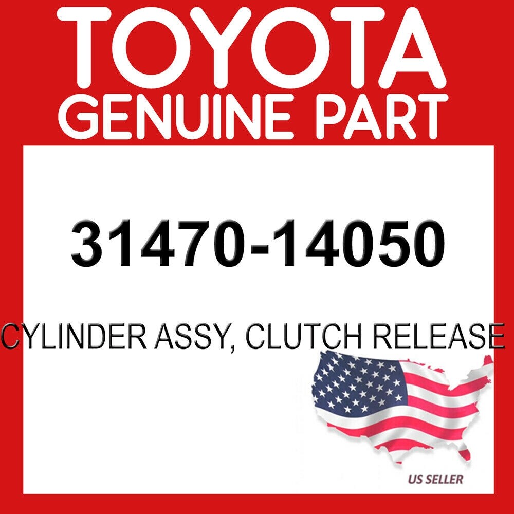 TOYOTA GENUINE 31470-14050 CYLINDER ASSY, CLUTCH RELEASE OEM | eBay 