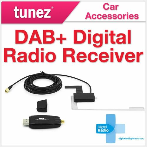 DAB+ Digital Radio Tuner Receiver USB Dongle For Tunez Android Head Unit Car OZ