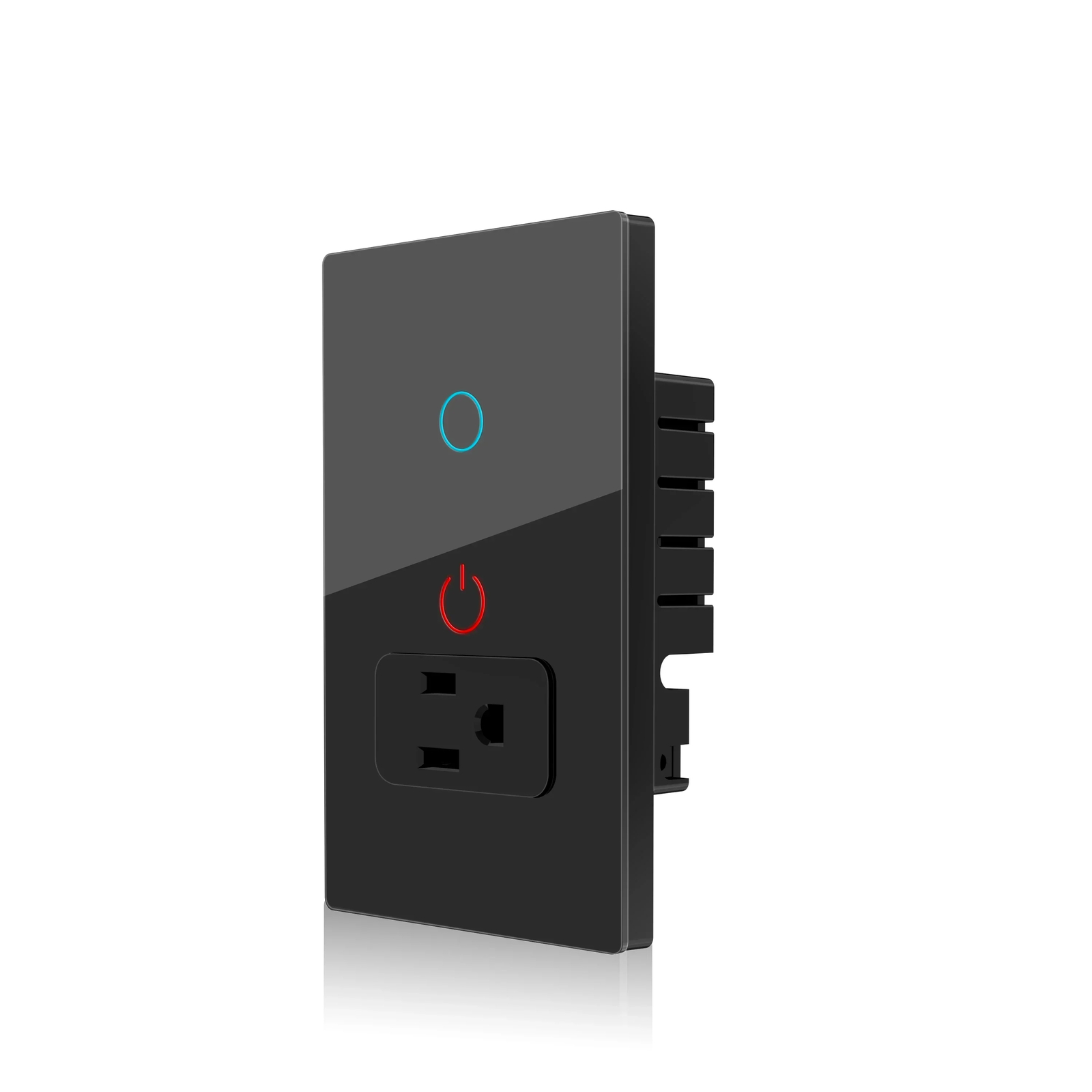 Black 1Gang Socket