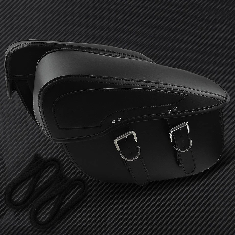 Мотоциклетные седельные сумки сумки из искусственной кожи сумки для инструментов подходят для Harley Chopper XL883 - Изображение 4 из 4