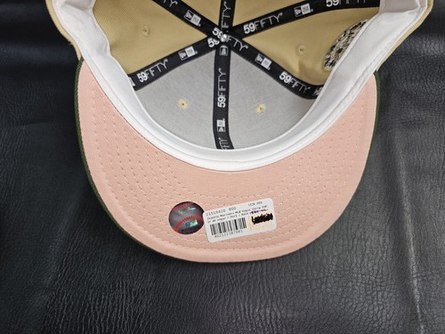 Seattle Mariners New Era Fitted Hat Vegas Strip Size 8 Pink UV 30th Anniversary - Picture 8 of 9