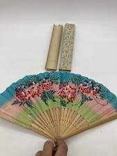Vintage Oriental Hand Fan Made in Japan