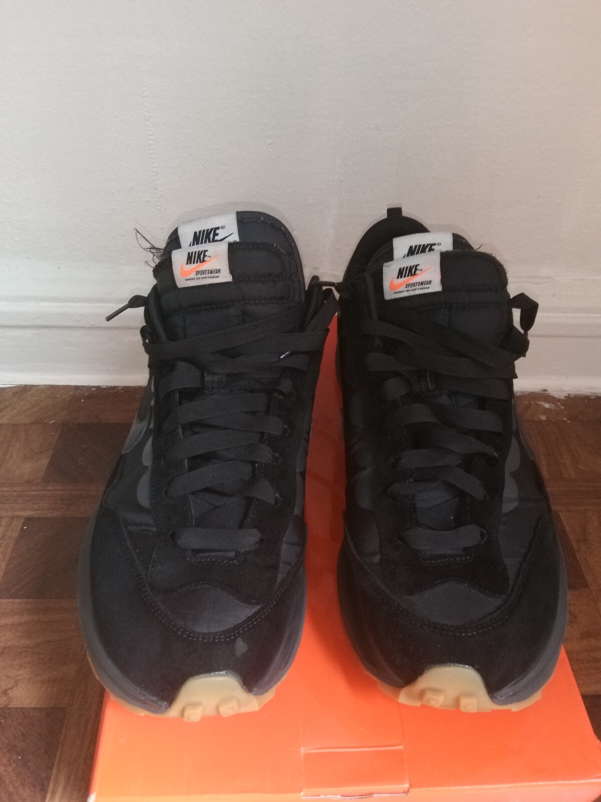 SACAI X NIKE Nike VaporWaffle x Sacai nere taglia 14