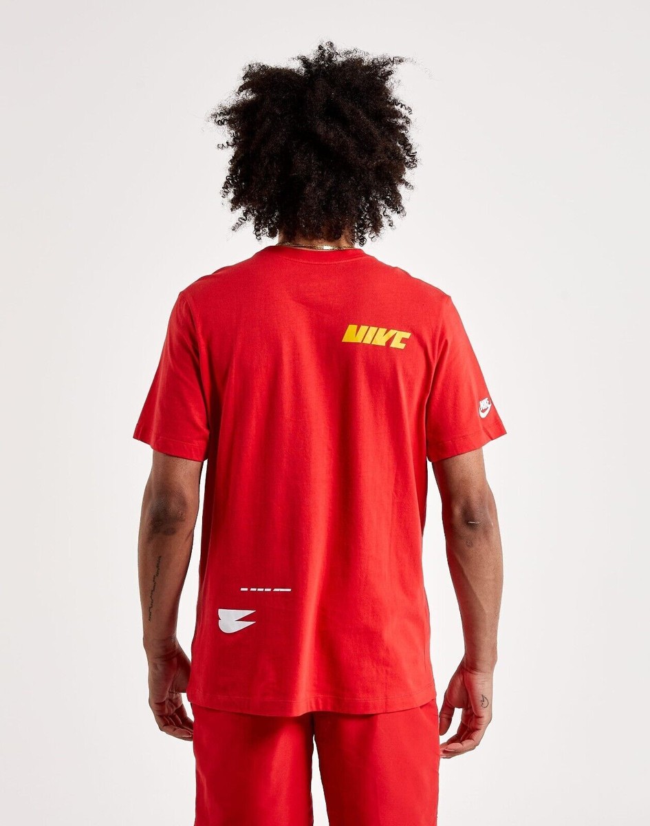 NIKE NSW MAX90 AMERICANA TEE - RED T-SHIRT - DM6377-657