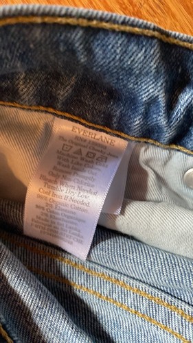 Everlane The Original Cheeky Jean Organic Cotton Size 26 - Picture 6 of 7