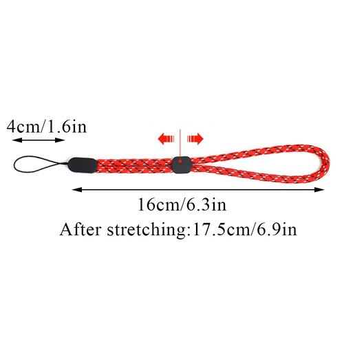 5 Pcs Hand Wrist Strap Lanyard Adjustable Rope for Mobile Phone Camera Keys US * - Photo 2 sur 25